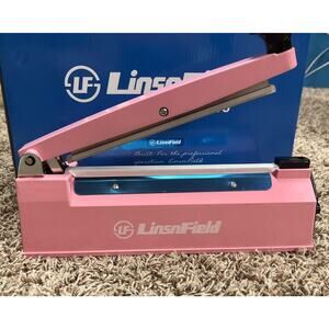 🌸 Pink Sealer Pro 8inch Impulse Heat Sealer Super Heavy Duty Bag Seal
